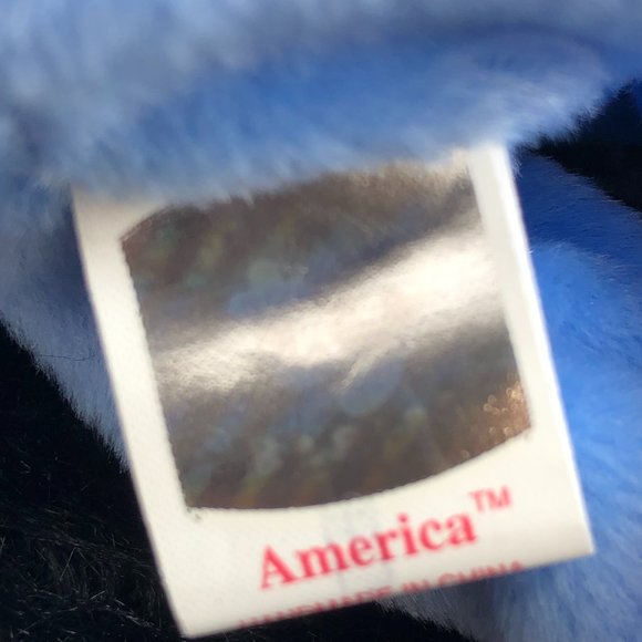 RARE Vintage Ty Beanie Baby America 9/11/2001 with Hologram NEW Collectible - Picture 8 of 13